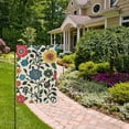 thumbnail image 2 of Yayeee Garden Flag 28" x 40" Double Sided Outdoor Yard Lawn Holiday Decorations, Vibrant Floral, 2 of 6