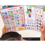 Basic English Vocabulary Guide Chart Large Words Building Poster Chart 28.7x21cm For Students Homeschooling