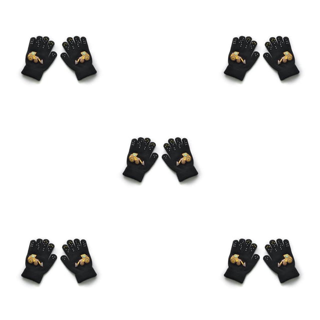 Sonducket 1 par de guantes para niños, accesorio de ropa de estilo de dibujos animados, cubierta de dedo para niños Type5 NO5