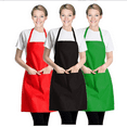 thumbnail image 5 of Bxaolu 2 Packs Chef Apron, Plain Bib Apron with 2 Pockets for Men Women, Multicolor Apron for Kitchen Cooking Gardening Painting Baking Restaurant, 5 of 5