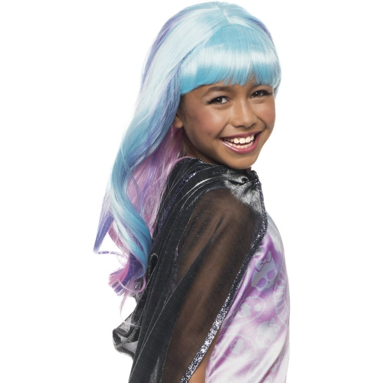 Blue wig fancy clearance dress
