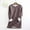 Brown, variant on ZSQDM Women's Hoodless Sweatshirt Cropped Hoodie Women Quarter Zip Pullover Thermal Shirts for Women Winter Lined Sweatshirts Casual Crewneck Fleece Pullover Long Sleeve Loungewear Polyester (L)