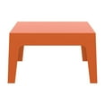 thumbnail image 4 of Compamia Box Resin Patio Coffee Table in Orange, 4 of 4