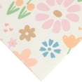 thumbnail image 5 of Unique Bargains Rectangle Polyester Waterproof Wrinkle Resistant Washable Soft Tablecloth Flower 55x55 Inch, 5 of 7