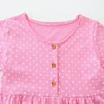 thumbnail image 5 of Gubotare Girls Summer Dresses Boho Baby Toddler Girls Dress Clothes Spring Summer Short Sleeve Casual Sundress Outfits Clothing Pink Butterfly Size 5-6T (Pink,5-6 Years), 5 of 6