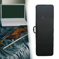 thumbnail image 4 of Lightweight Oblong Violin Carrying Bag for Beginner String Instrument Holder 1 to 4, 4 of 8