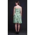 thumbnail image 3 of Bimba Robe Soleil Mini à Bretelles Spaghetti pour Femmes, Haut à Taille Smockée Imprimé Floral - Très Petit, 3 of 5