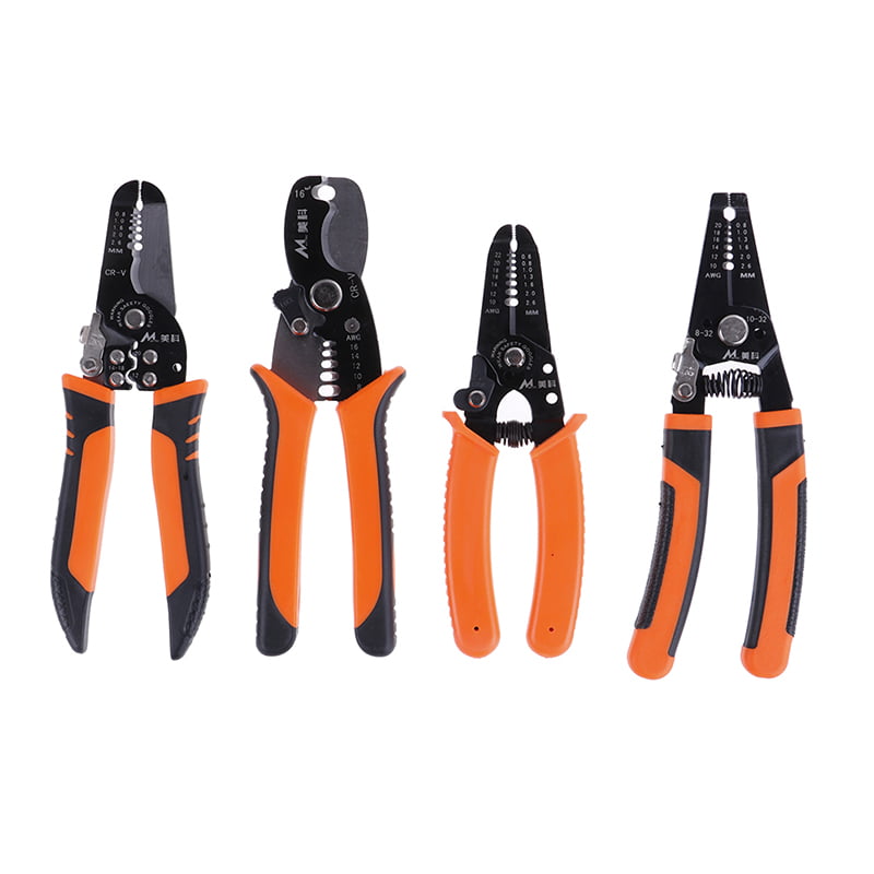 Cable Wire Stripper Cutter Crimper Automatic Terminal Crimping Plier Tool MR 