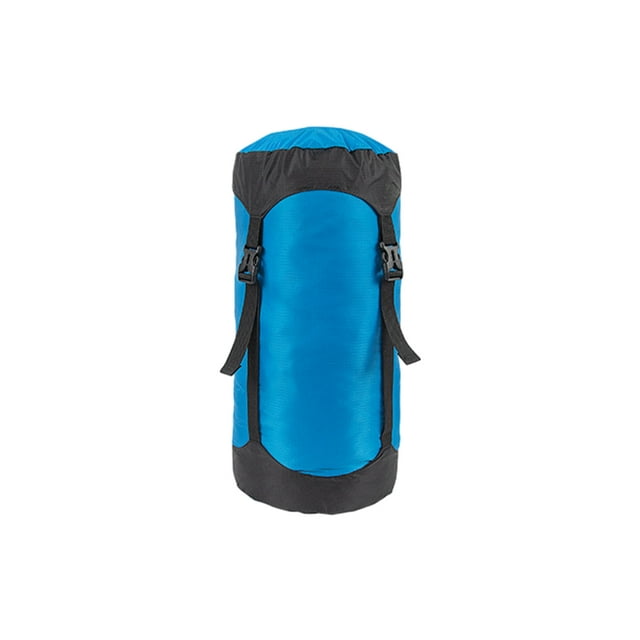 Youkk Sac de Compression à Cordon en Nylon Résistant à l'Eau, Sac de Rangement pour Articles de Voyage, Sacs Secs, Équipement pour Camping, Randonnée, Alpinisme Bleu/TG