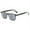 Black Transparent Grey, variant on Men's Tinted Grey Reading Glasses Women's Square Classic Black Transparent Readers Sunglasses UV400 +1.50