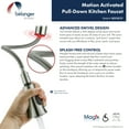 thumbnail image 5 of Belanger NEX76CCP Single Handle Touchless Pull-Down Kitchen Faucet, Polished Chrome, 5 of 16