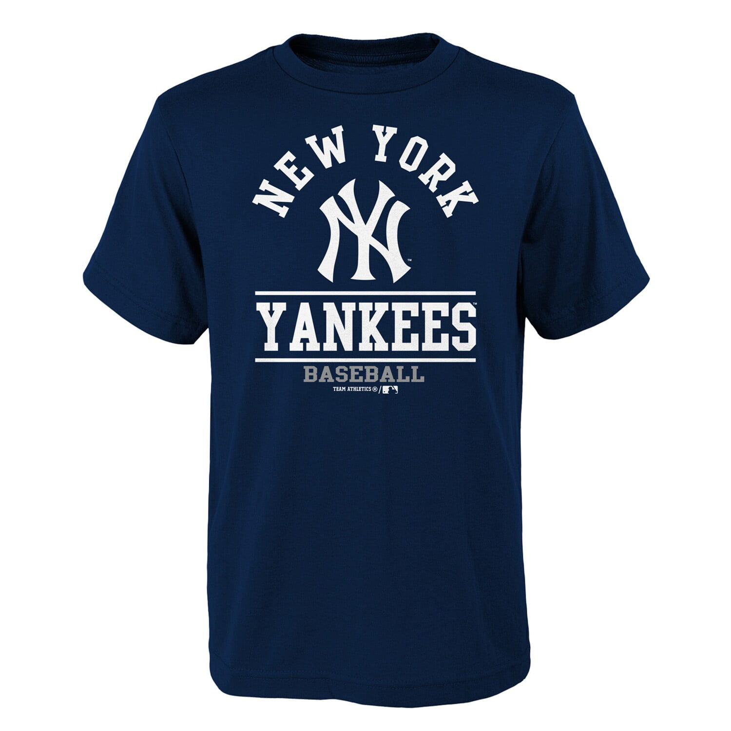 Youth Navy New York Yankees Arch T-Shirt - Walmart.com - Walmart.com