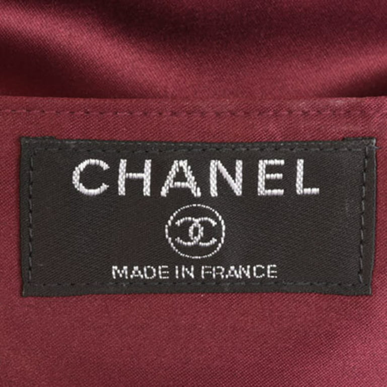 Chanel Triple Coco Orange Leather Shoulder Bag (Pre-Owned)