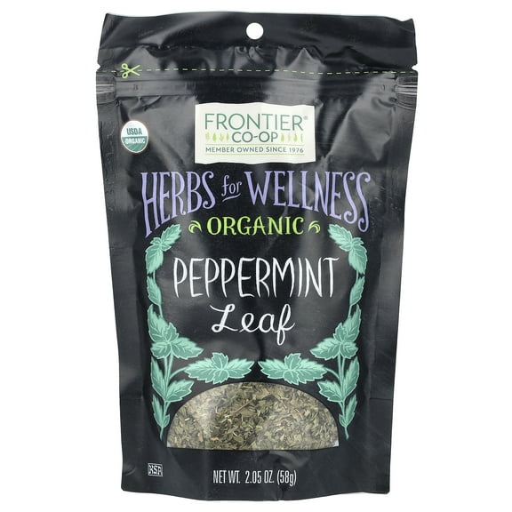 Frontier Co-op Organic Peppermint Leaf 2.05 oz.