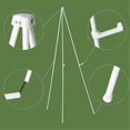 thumbnail image 5 of White Easel Stand For Display Wedding Sign & Poster-63intall Easels For Display Holder-collapsable, 5 of 5