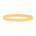 thumbnail image 5 of Floreo 14k Yellow Gold or White Gold 6mm Polished Bangle Bracelet, 5 of 5