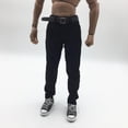 thumbnail image 3 of Modelo de ropa masculina, pantalones negros, pantalones casuales, juguetes para de 12 pulgadas, colección de figuras de acción PH, 1/6 piezas, 3 of 9