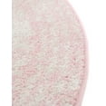 thumbnail image 2 of Unique Loom Bromley Collection Area Rug - Wells (5' 1" Round Pink/Ivory), 2 of 6