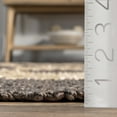 thumbnail image 3 of nuLOOM Christana Traditional Checkered Jute Area Rug, 7' 6" x 9' 6", Dark Gray, 3 of 9