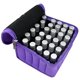 thumbnail image 4 of Bolsa organizadora de 30 compartimentos para aceites esenciales y botellas de cosméticos, ideal para viajes (morado), 4 of 7