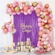 thumbnail image 5 of Fondo de decoración de cortina con flecos metálicos para fiesta de cumpleaños, graduación, Navidad, decoración de eventos, 5 of 6