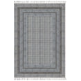 thumbnail image 1 of Casavani Handblock Printed Cotton Rug for Kitchen Study Room Outdoor Patio Rug, Gray 3x5 feet, 1 of 5