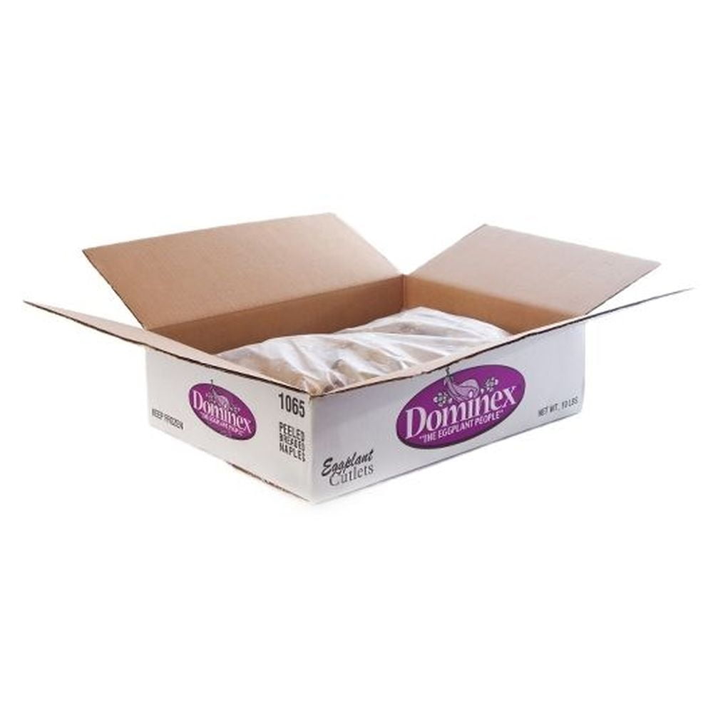 Dominex Naples Breaded Peeled Eggplant Cutlet, 5 Pound -- 2 per case