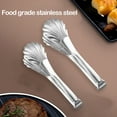 thumbnail image 4 of XYAIYT Stainless Steel Grill Clips for Kitchen and Outdoor Barbecue,Wavy Design for Secure Grip,Easy to Clean and Maintain,Suit for Cooking and Grilling Activities(Silver,Small), 4 of 5