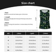 thumbnail image 5 of Gukieu Dinosaurs Print Women's Quick-drying Fitness Vest, Round Neck Sleeveless Fitness T-shirt, Suitable for Yoga, Sports-X-Large, 5 of 7