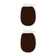 thumbnail image 4 of Seitruly Guante de baño para adultos en el hogar, guantes exfoliantes para el cuerpo de la pierna y el brazo, herramienta de masaje, Café oscuro 2Conjunto, 4 of 6