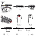 thumbnail image 2 of Portaequipajes para Bicicleta West Biking Ajustable de Aluminio 50 kg, 2 of 9