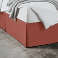 thumbnail image 2 of Luxury Bed Skirt  Solid Microfiber Pleated 14" Drop Premium Dust Ruffle, 2 of 11