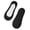Black, variant on Cmfcve 4 Pairs Arch Support Socks for Women No Show Liner Socks Non-Slip Cushion Socks