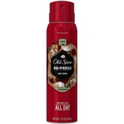 Old Spice Wild Collection Re-Fresh Body Spray, Foxcrest 3.75 oz
