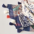 thumbnail image 3 of Bufandas para mujer Bufanda ligera con flores y flores para primavera, 3 of 4