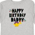 thumbnail image 4 of Inktastic Happy Birthday Daddy Party Boys or Girls Long Sleeve Toddler T-Shirt, 4 of 5