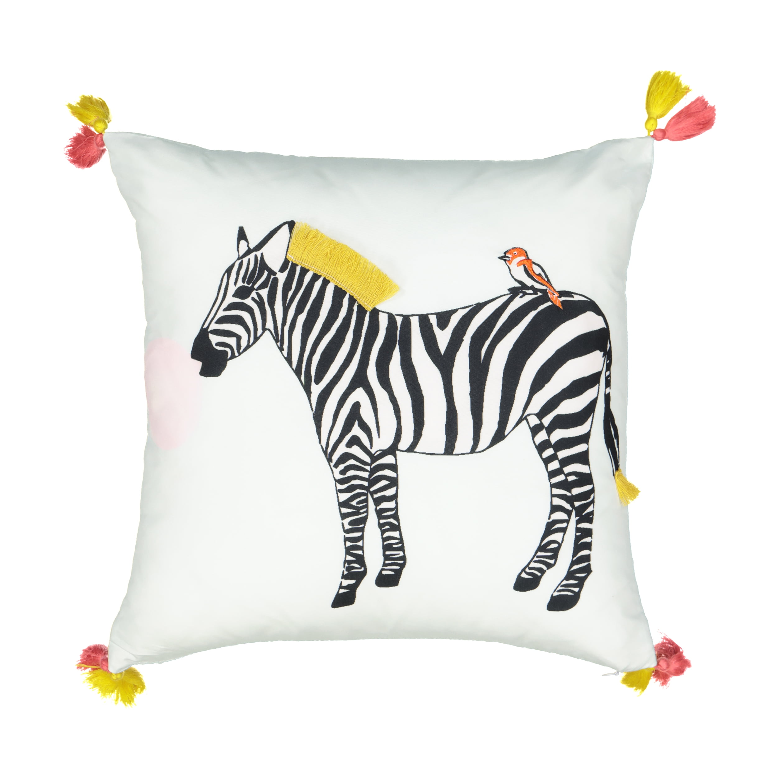 Waverly Spree Wild Life Zebra Decorative Pillow