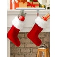 thumbnail image 4 of Kalolary Set of 4 Christmas Stocking Holders, Free-Standing Mantel Hangers for Fireplace Decoration, Silver Christmas Party Decor, 4 of 7