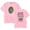 Pink, variant on Luvcat Lipstick And Pearls Tour Merch T-Shirt Women Men Casual Crewneck Short Sleeve Fashion Tee