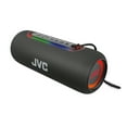 thumbnail image 6 of JVC Illuminated Portable Wireless Speaker with 20W max outputs, Dynamic Sound, Bluetooth 5.0, TWS Capability, USB-C, IPX5, AUX in, up to 5-Hour Battery Life - SPPA5BTB (Black), 6 of 6