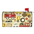 thumbnail image 3 of Fotbe Vehicles Mailbox Covers Post Letter Box Cover Garden Decor Standard Size-21x18 in, 3 of 9
