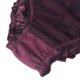 thumbnail image 3 of INSPIRAR CHIC Ropa de Mujer Talla Grande Braguitas de Cintura Baja de Satén Suave con Brillos Talla Mediana Burdeos, Gris, Rojo Rosa, 3 of 6