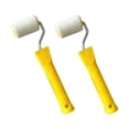 thumbnail image 1 of GUOOL 2 Pcs Mini Rouleau de Peinture Mini Rouleau Couvre-Recharges pour Mur Bricolage Pochoir 5cmx20cm, 1 of 6