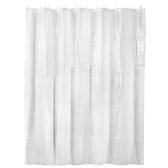 Polyester Shower Curtain Clearance Sale! Nomeni Water Curtain Shower Bathroom 3D Fabric Design Bathroom Products, 1X Shower Curtain Promotion Sale Clear