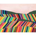 thumbnail image 2 of Moore, Regina 32x26 Gold Ornate Wood Framed with Double Matting Museum Art Print Titled - Rainbow Fields I, 2 of 4