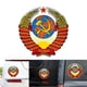 thumbnail image 4 of Etiqueta engomada del coche del emblema nacional de la URSS Etiqueta engomada reflectante impermeable del estilo del coche, 4 of 5
