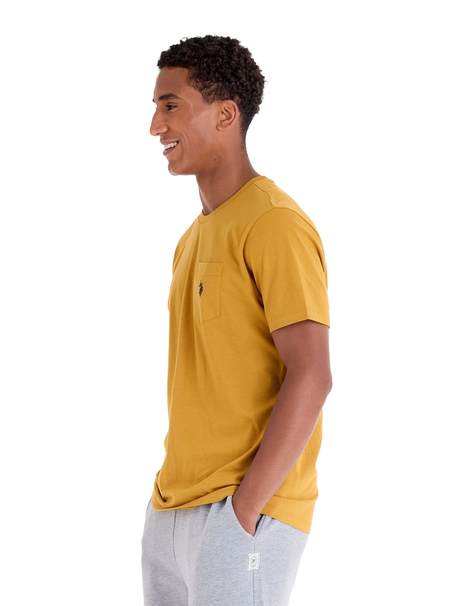 U.S. Polo Assn. Men's Short Sleeve Crew Neck Pocket T-Shirt