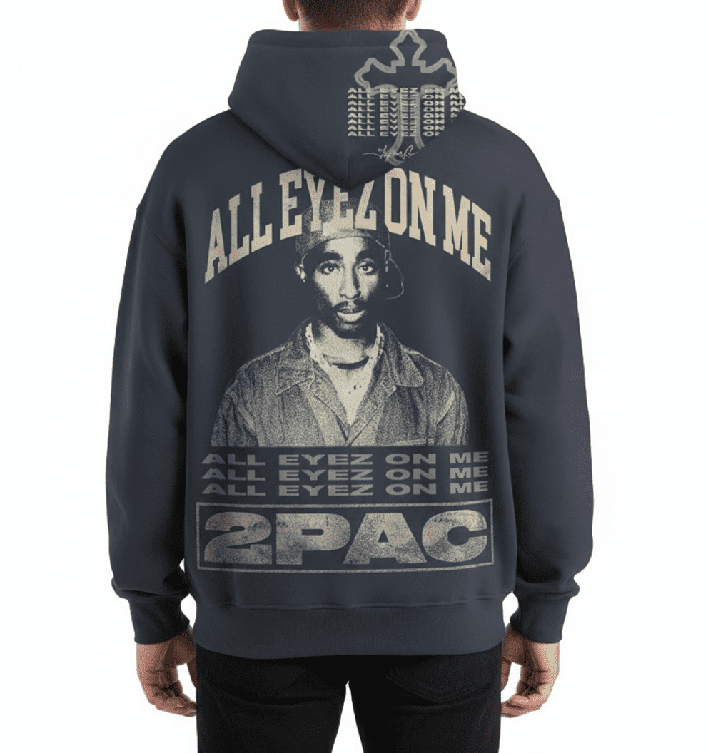Tupac Men's & Big Men's Hoodie, Sizes XS-5XL