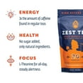 thumbnail image 4 of Zest Tea LLZ, Premium Energy Tea, Earl Grey, 20 Pyramid Bags, 1.76 oz (50 g), 4 of 39