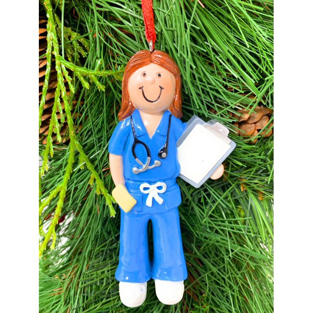 Christmas Ornaments Tree Decorations Holiday Xmas Nurse Doctor